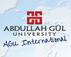 ABDULLAH GUL UNIVERSITY